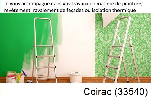 Peintre sols à Coirac-33540